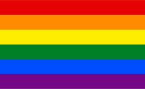 gay flag as rainbow sherbert
