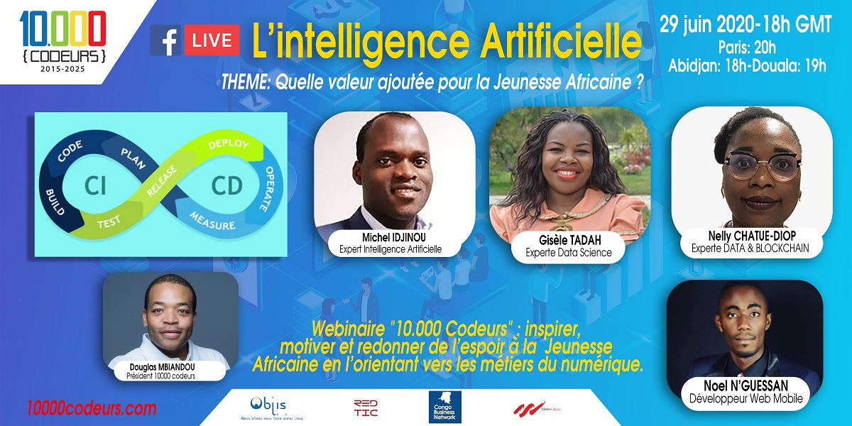 10000codeurs's tweet photo. Dans Top 100 mondial visionnaires sur la Data https://t.co/juESNabeQQ et membre réseau Experts @10000codeurs https://t.co/DzWavbDeR2 Nelly CHATUE-DIOP Ceo @ejaraApp conseille en #GrandeSoeur la Jeunesse Africaine sur l'Intelligence Artificielle https://t.co/YYejxKIfNi @chakaneld https://t.co/OAmHt4f27A