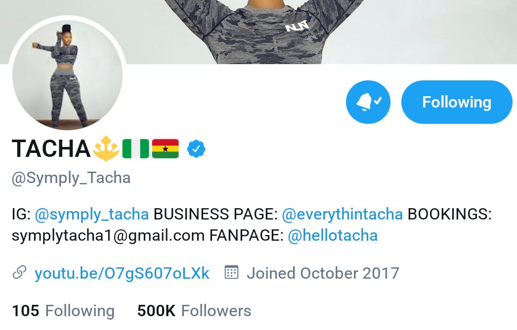 Spot it on 
500k Organic Flowers
Active Titans
We multiply day by day
No Leave No Transfer
🔱🔱🔱🔱🔱🔱💜💜
Congratulations Queen Tacha
#NLNTParty 
#TachaTitansIsOneYear 
#89LoveFeast