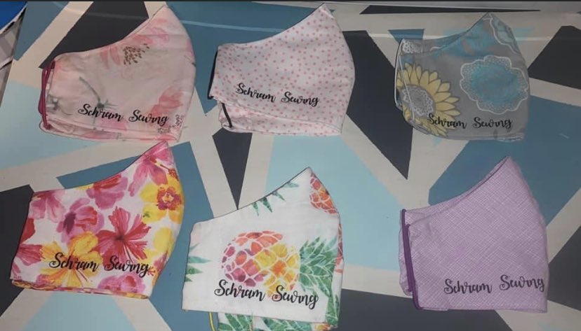 Emily71070540's tweet photo. Today is the last day to buy your masks and scrunchies from Schram’s Sewing where a dollar goes towards the Children’s Wish Foundation with every purchase! https://t.co/f4LT9VpXNX