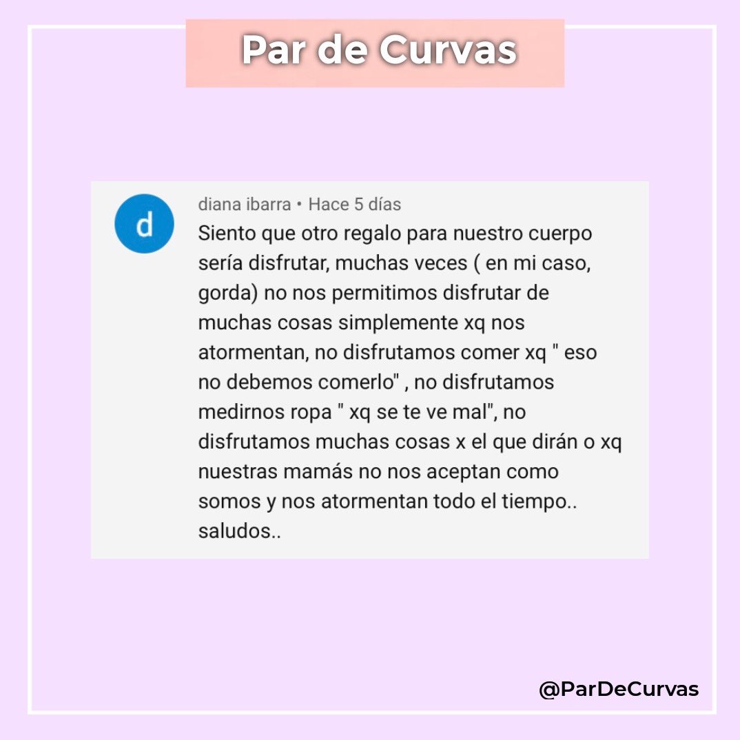 pardecurvas's tweet photo. Ustedes ¿qué regalo le dan a su cuerpo? 
▶️ “Regalos para tu cuerpo” LINK👉🏼
https://t.co/FXzWYJKlN7 
•  
#BodyPositive
#CurvyGirl
#ParDeCurvas
#EstePar
#puruxona #dzipona #nohoch #curvy 
#gordasexi https://t.co/rl4A5jX3D5