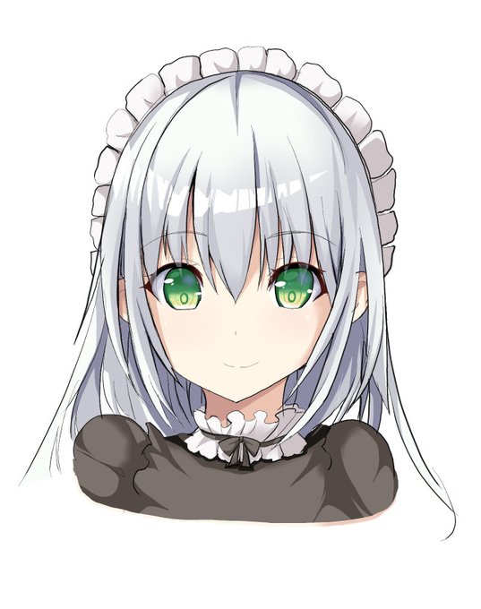 メイドさん顔アップラクガキ 