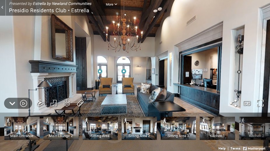 This week’s #TourTuesday is Presidio, our community's second residents club. Designed in the rustic, Mediterranean character of Andalusian architecture, it offers many features, including a fitness facility, a patio with misters, and a gorgeous pool: bit.ly/2BiEuCM