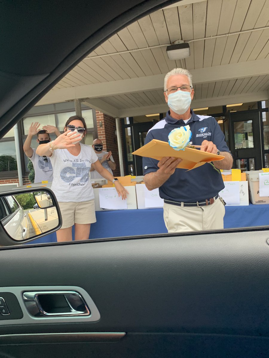 MissColford's tweet image. While it wasn’t our traditional ceremony, it was still so great to see our graduates today!  Best of luck Barkalow Class of 2020! 🎓🎉  @CTB_TSmith @CTBarkalow