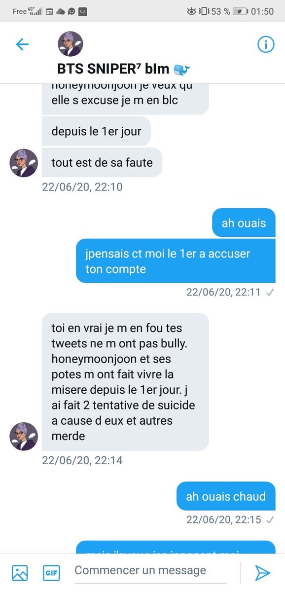 Behind the scenes, Aya was continuing to lay it on thick with the emotional manipulation. I don’t know how many people she said this to, but she claimed she tried to k*ll herself twice. When Aya got exposed the first time, she said the same thing and claimed she was overdosing.