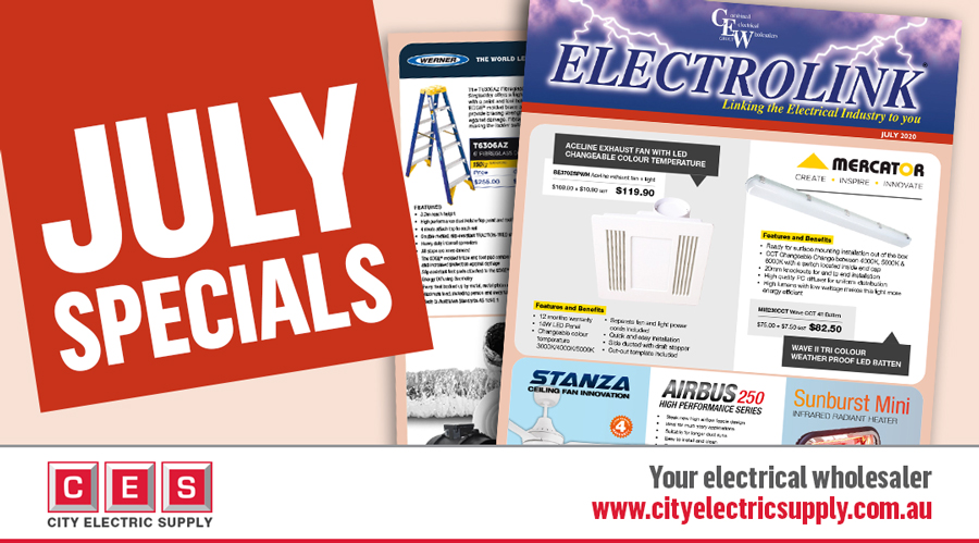 Take a look at the July #SpecialOffers from CES and Electrolink - ow.ly/lch130qV88b