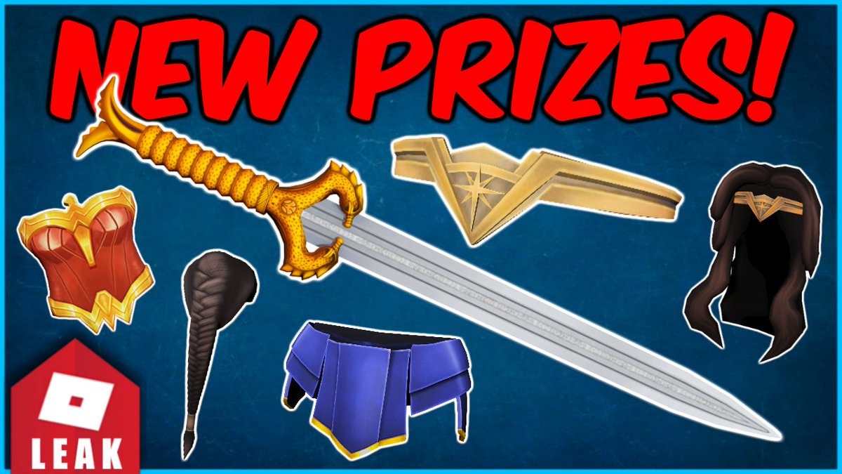 Roblox Wonder Woman Event Prizes