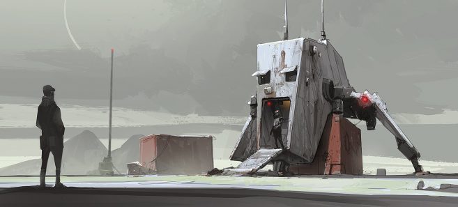 The near infinite realms of  @ianmcque. Sketches, paintings, concept art for movies, book covers, all the things.
