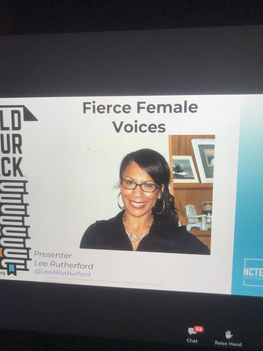 KrisanneStewart's tweet image. Fierce Females?!?  Count me in!  Here are a few favorites from @LeeARutherford. @ncte #buildyourstack