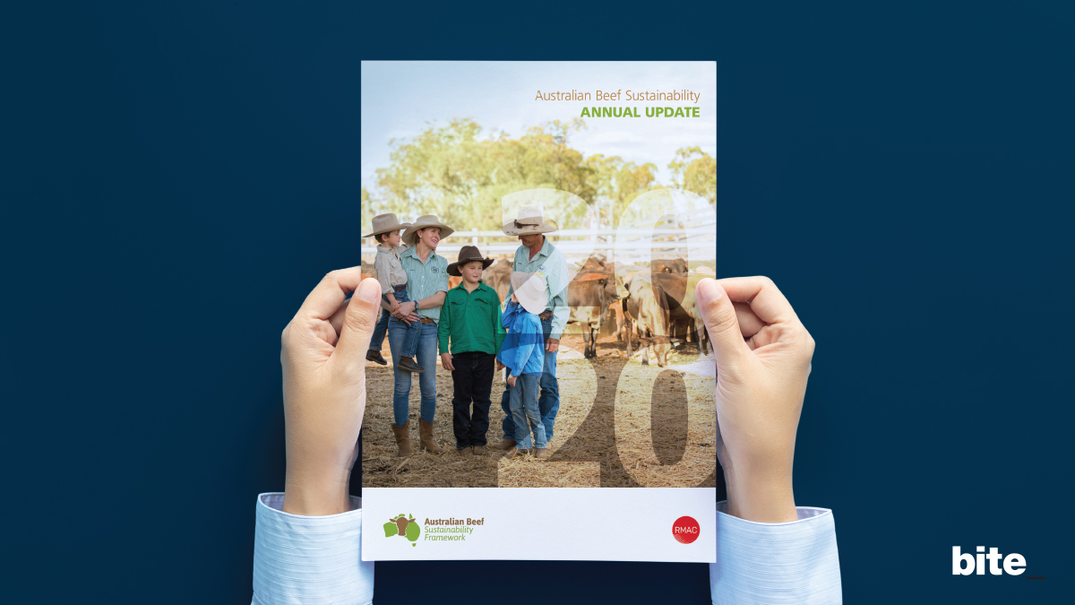We're excited to share our work on the new Annual Update for the Australian Beef Sustainability Framework. It's turned out pretty nicely, even if we do say so ourselves 😉

Thanks to @bluechillie <a href="/BeefFramework/">Australian Beef Sustainability Framework</a> <a href="/redmeatcouncil/">Red Meat Advisory Council</a> <a href="/meatlivestock/">Meat & Livestock Australia</a> <a href="/cibolabs/">Cibo Labs</a> for all the great work.