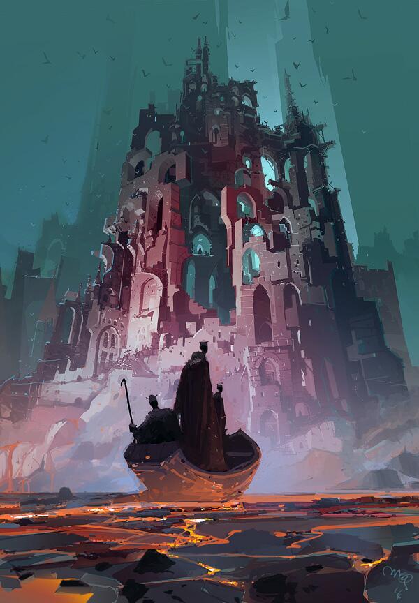 The near infinite realms of  @ianmcque. Sketches, paintings, concept art for movies, book covers, all the things.