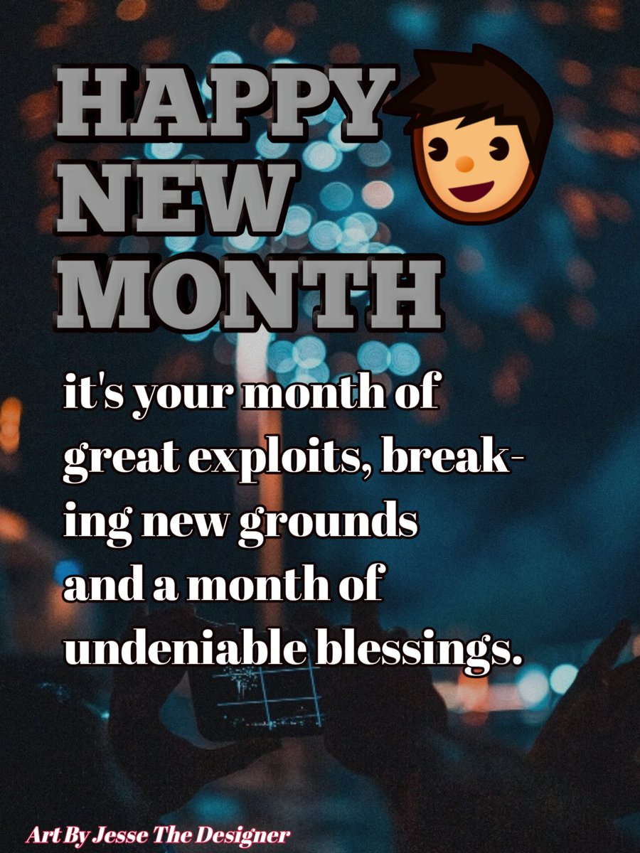 DsignbyDJesse's tweet photo. Happy New Month Guys
It's your month of endless possibilities
#HappyNewWeek
#BayernMunich
#lagoslockdown
#BBNaijaReunion2020
#MercyEke https://t.co/JDdMj9K6nb