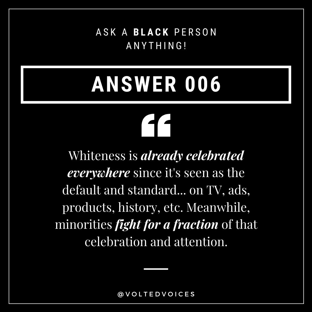 Reasons why the #whitepower argument does not hold. It oppresses others and spreads racist doctrines. #BlackLivesMatter #blm #blackpower #BlackTwitter #black #antiracism