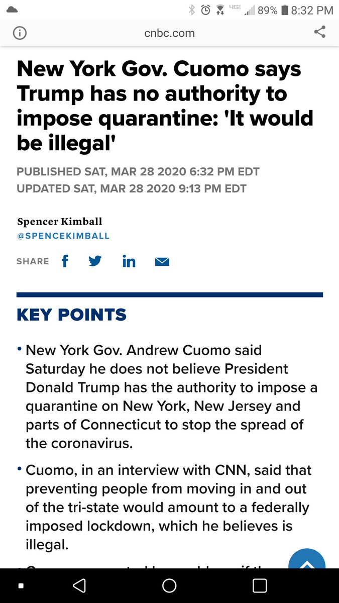SceneQuarantine's tweet image. Who would want to come to NY when @NYGovCuomo is in charge? Hundrrds of thousands have fleed the state! Now he wants quarantine people? What did he say on March 28, 2020?