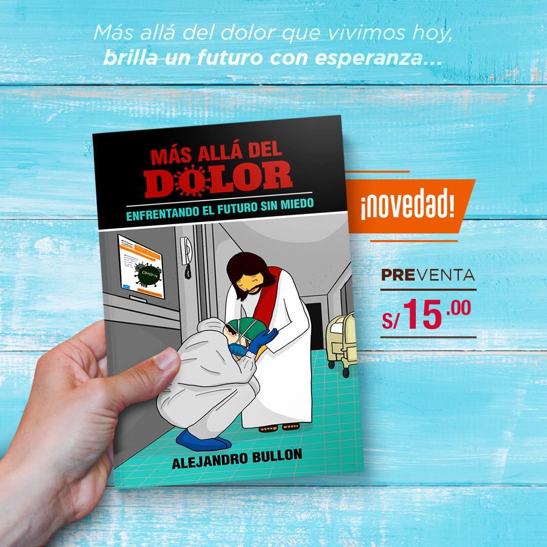 ▶️ Estimad@ no te quedes sin tu libro “Más allá del dolor” - Alejandro Bullón.
Para más información comunícate👇
Cel.: 923410336 o 986654996