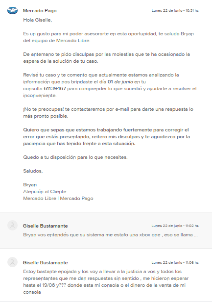 gise0111's tweet photo. siguen sin responder ... los vendedores estamos desamparados y nos nos dan respuestas... necesitamos que nos devuelvan el producto o la pata yaa https://t.co/TYDGieZwJ9