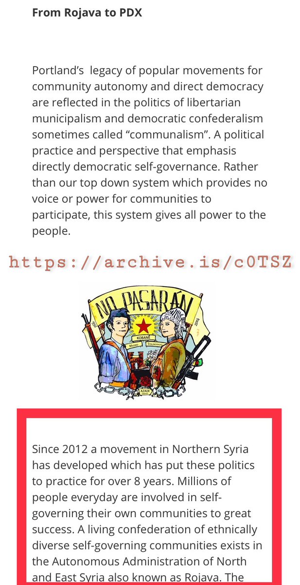 7) conspiracy timeWhat if the Seattle Autonomous Zone was modeled after  #Rojava?Is it really conspiracy? We have Seattle Antifa talking about this prior. We have Rojava fighters like Dan Baker at the CHOP CHAZ