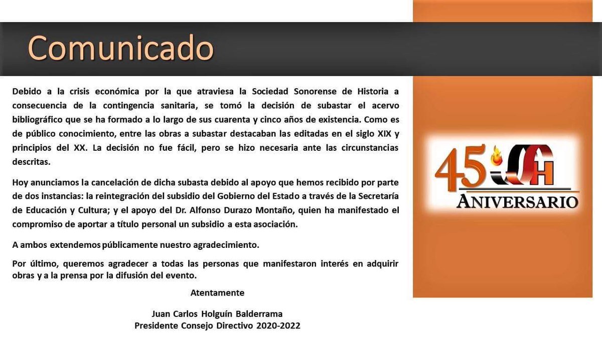 Sociedad Sonorense H (@sshistoria) on Twitter photo 