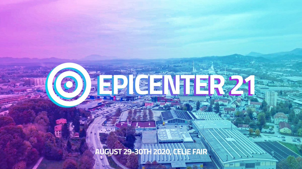 Spremljaj tekme na velikih platnih na EPICENTER 21, 29. in 30. avgusta 2020 na Celjskem sejmu! Pridruži se dogajanju z udeležbo na enem turnirjev, s casual igranjem ali kot obiskovalec! Več na bit.ly/3g8zEaE!