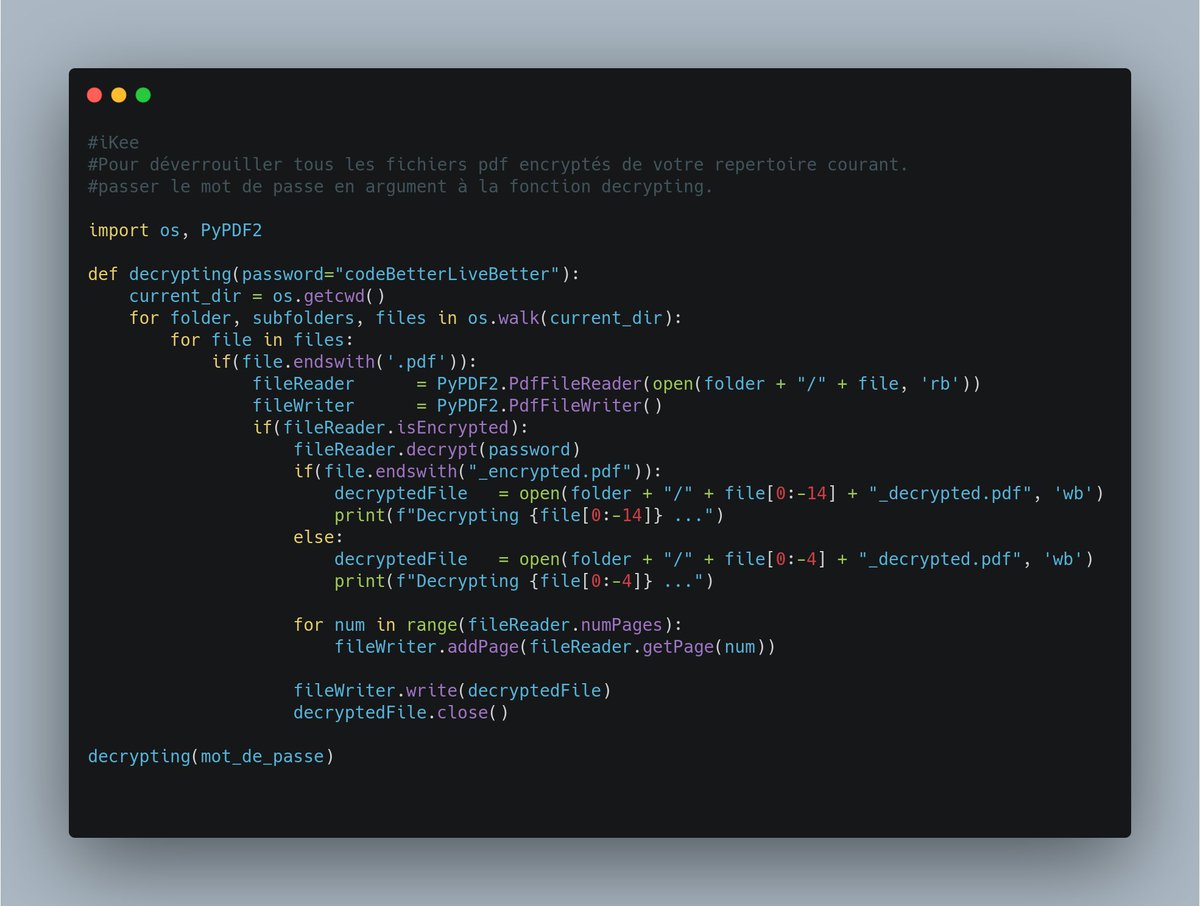 mahaKaba's tweet image. @python_tip
@PythonSenegal
@MameThiernoBN , j'y remets la patte de temps à autre. Alors un avis ici ?
#PythonProgramming
#python3