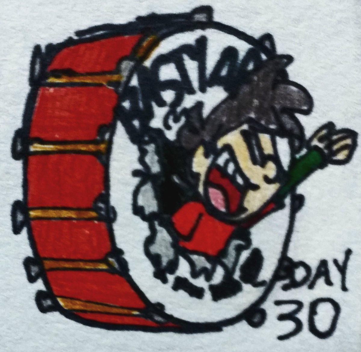 BastyArts's tweet photo. Day 30: That's All Folks!
and Basty Poped Out the Drum and So, This is It, 30 Days Later, Basty's ToonJune Is Finally Over. Thabk You for All This Support and Love, i'll Draw More Doodles and Stuff i Do.
#ToonJune #ToonJune2020 #ToonJuneDay30 https://t.co/rVfg0KlRzN