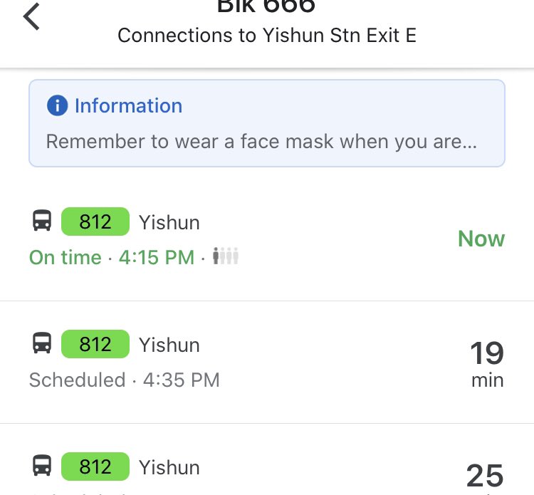 Bus stop seating facing the approach direction. Easy to monitor buses. Also very detailed bus tracking/seat availability via Google maps.