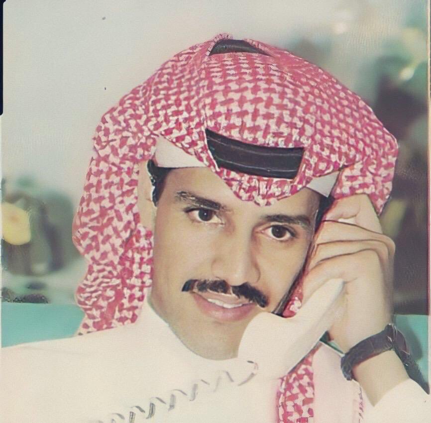 خالد عبدالرحمن في شبابه