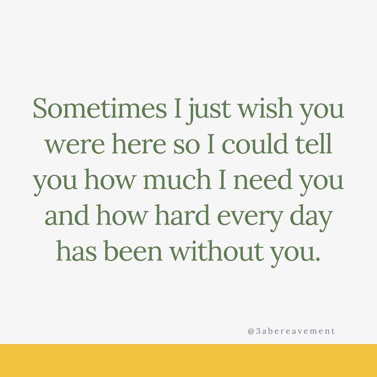 3ABereavement's tweet photo. I wish...⠀

#grief #griefjourney #griefandloss #griefsupport #griefquotes #missingyou #foreverinourhearts #gonebutnotforgotten #inlovingmemory #houstonnonprofit #3ABF https://t.co/ketTNUY8MS
