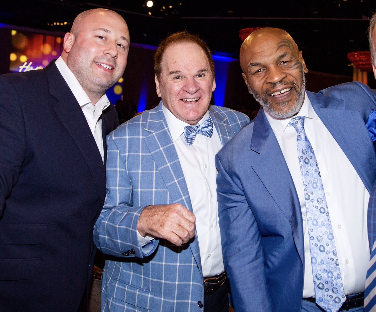 Pete Rose on X: 🥊Happy Brithday to my friend & fellow @FitermanSports  exclusive client Mike Tyson!! Have a great day champ!! 54 has never looked  so good!!  / X