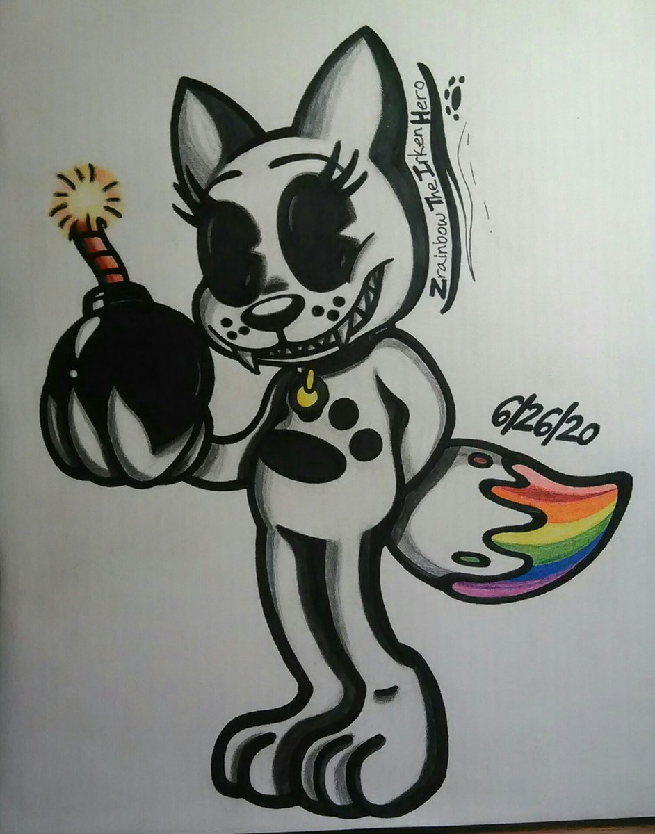 IrkenHero's tweet photo. #ToonJune2020 #Cartoon #Art #Cuphead #OC #Fursona
🎨🐺🐾 https://t.co/lzwoCtB6aO