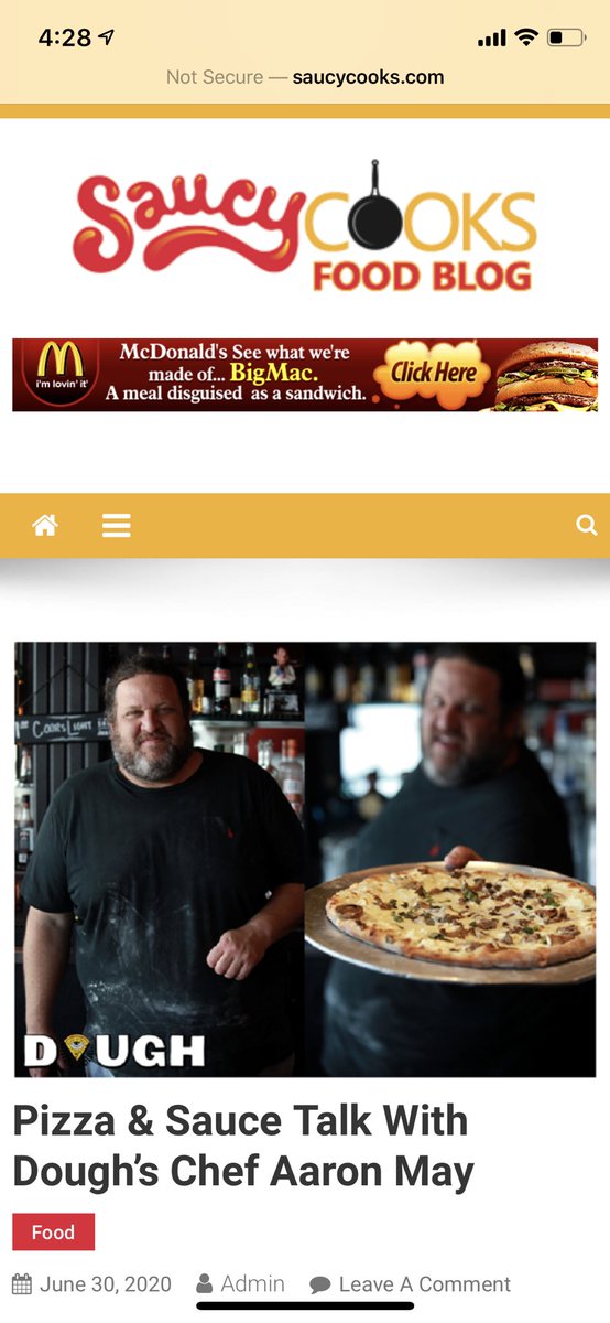 choosedough's tweet photo. Read  our head chefs real thoughts on pizza!! 🍕 #saucycooks

https://t.co/STZqwAcwbk https://t.co/0N0E88Vi15
