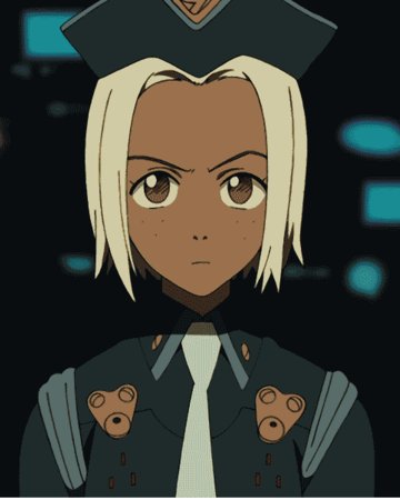 Kitsurubami (ou Lieutenant Kitsurubami)Anime : FLCLKitsurubami est une jolie jeune femme. Elle est souvent vue entrain de travailler sur les affaires auprès de son supérieur Amaro par qui elle est dégoutée sentimentalement parlant.C'est une femme sérieuse.