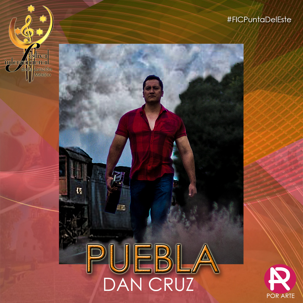 Por_arteMX's tweet photo. #Puebla es representado por Dan Cruz con el tema "Corazón" en la semifinal del #FICPuntaDelEsteMX https://t.co/rfnfTT46in