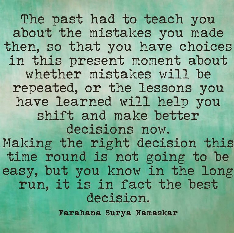 #past #teachers #learning #growing #mistakes #decisions