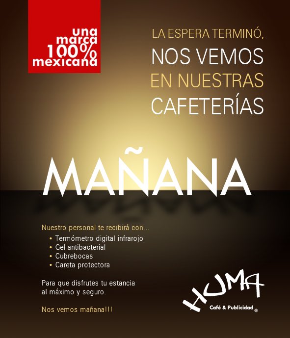 HUMAcafe's tweet photo. Los esperamos a todos!!! #HumaCafe #CafeHuma #santamarialaribera •
•
•
#☕️ #cafe #toptags #coffeetime #cafelife #caffeine #coffeebreak #coffeefirst #coffeeshopvibes #butfirstcoffee #coffeeaddict #coffeegram #coffeeoftheday #ilovecoffee #coffeelover #coffeelovers #coffeecup https://t.co/5rc4kVoYNa