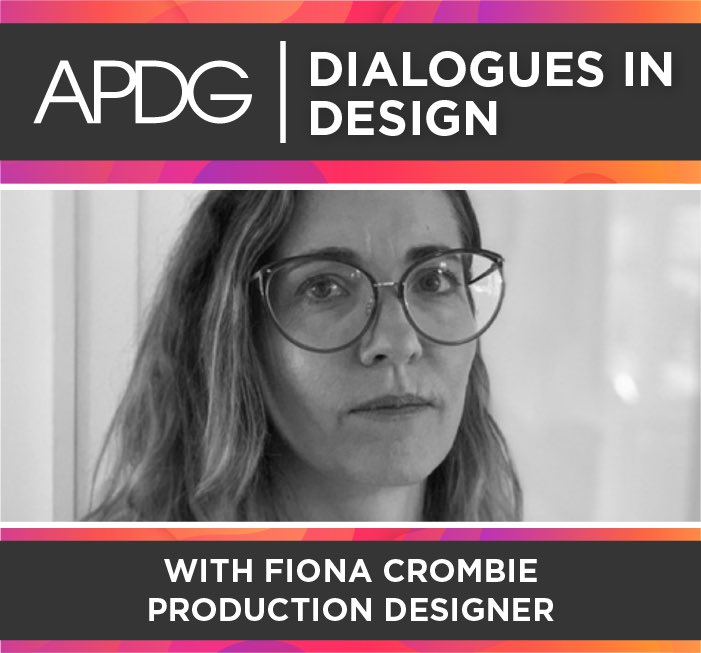 APDGuild's tweet image. 📣Join us tonight 5.00pm AEST🎬

APDG Live Performance committee member, Dr Julie Lynch APDG @julzay, will be interviewing award-winning production designer Fiona Crombie @fiona_crombie_ 

RSVP: us02web.zoom.us/webinar/regist…
