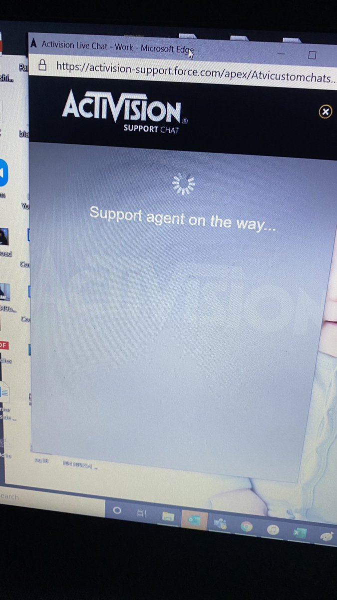 JasonAInTexas's tweet photo. @ATVIAssist I’ve had to wait 3 hours just to get to the front of the queue and it’s been close to 30 mins now and I’m still having to wait on a support agent. https://t.co/xNtiGdHory