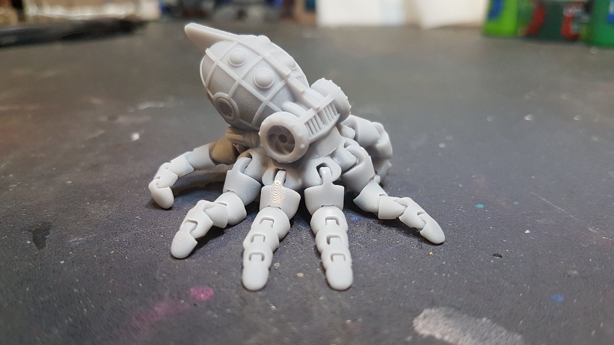 gloriousminis's tweet image. New printer up and running starting with this wiggly little dude!

#nova3d #testprint #3Dprinted  #3Dprinting