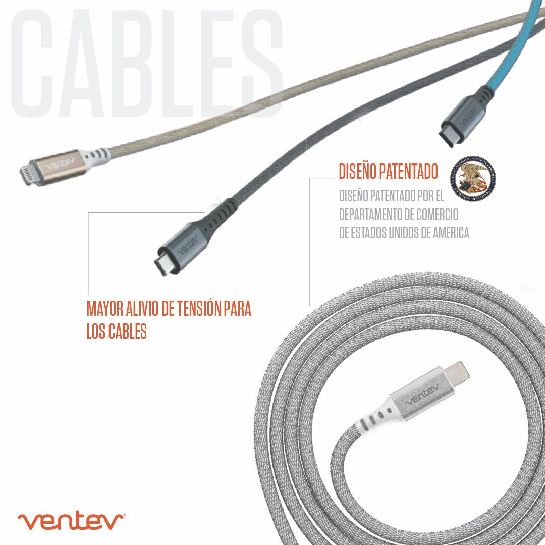 eStarTech's tweet photo. Estás cansad@ que tus cables se rompan o no funcionen? Pues no esperes y utiliza nuestros cables #Ventev 
#mejorescables #bestcables #BeConnected #MantenteConectado #patented #patentado https://t.co/VV4IPncyco