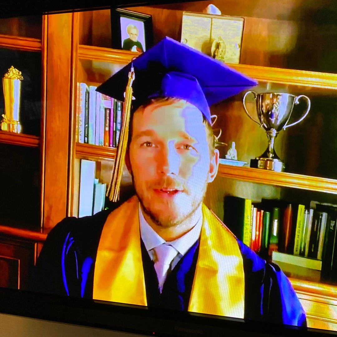 WOW! Thank you for helping us celebrate our seniors <a href="/prattprattpratt/">Chris Pratt</a> You'll always be a Viking! #LSHS2020seniors #LakeStevens
