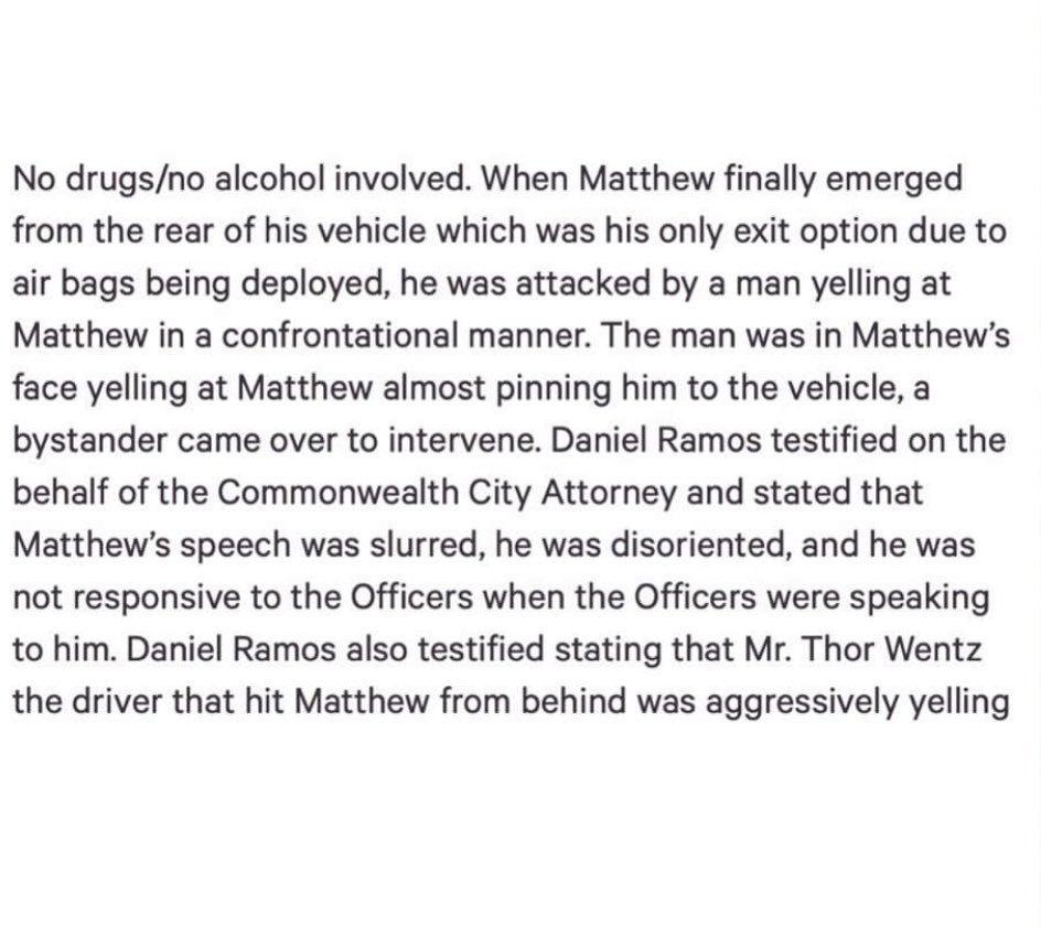 Not enough people know Matthew Rushins story, so here it is  #BlackLivesMatter    #blm