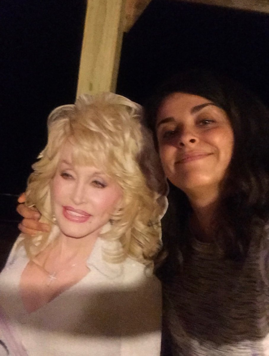 here’s me and a cardboard cutout of dolly parton, hope this helps