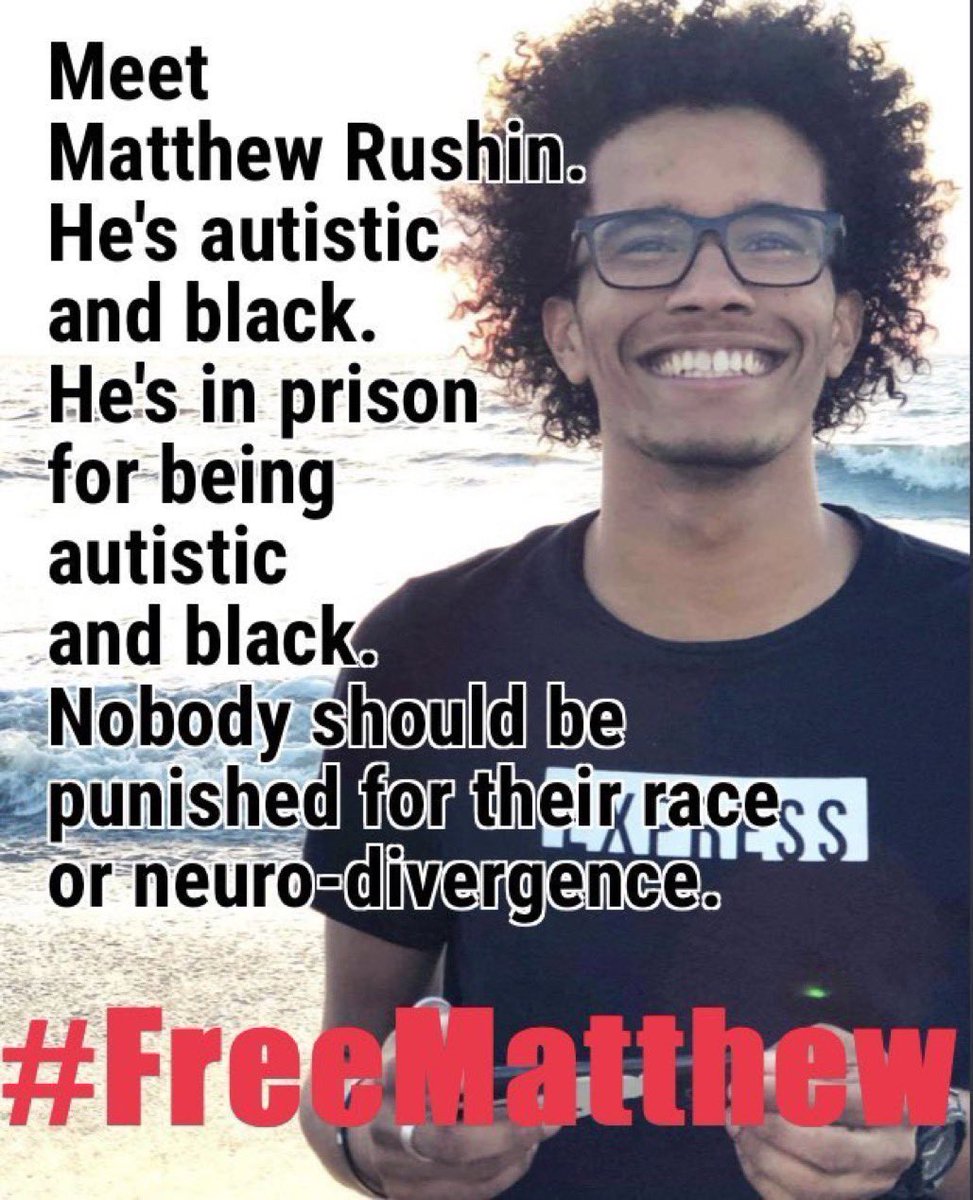  https://www.change.org/p/ralph-s-northam-matthew-rushin-autistic-college-student-odu Here is his petition  #blm  #BlackLivesMatter  