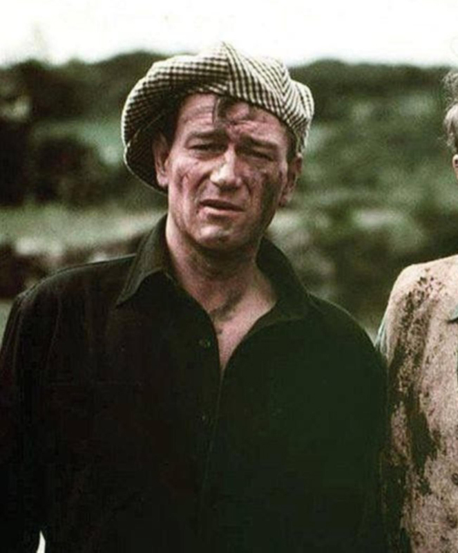 And when I saw the photos of Trump, I IMMEDIATELY thought of The Quiet Man.A must-see for anyone with a brain.Wayne after beating the hell out of someone.