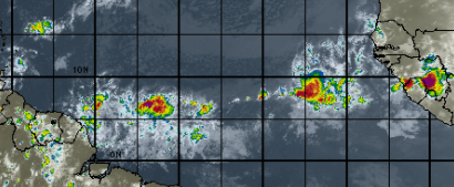 BobbiStorm's tweet image. All Flights fully loaded these days Westbound, note lack of #selfdistancing be warned u cannot stop the spread of #tropical waves images.intellicast.com/WxImages/Satel…