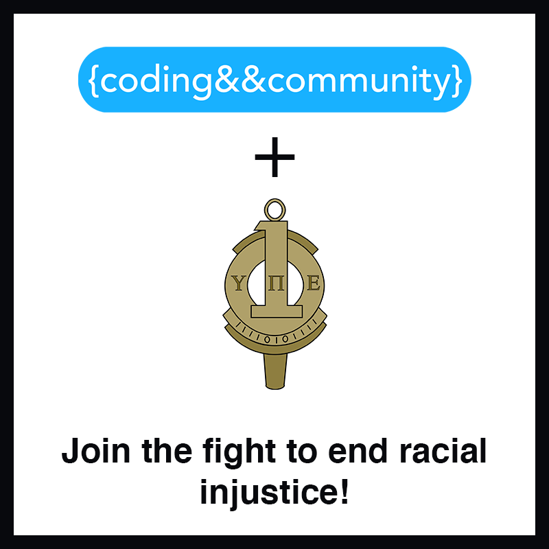 UPE has recently partnered with coding&amp;&amp;community to help them match donations to charities fighting racial injustice in the capital region and state or nationwide. c&amp;&amp;c will match your donations until it depletes the funds they have allocated.
reddit.com/r/RPI/comments…