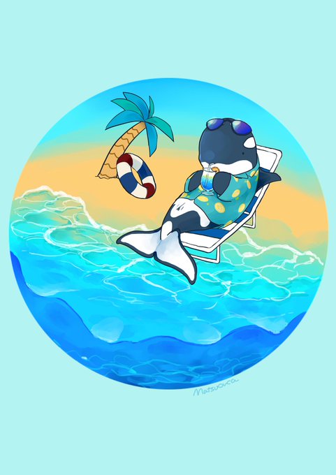 「beach chair」 illustration images(Latest｜RT&Fav:50)
