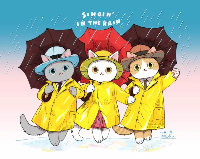 Singin' in the Rain ??
♬♩♪ 