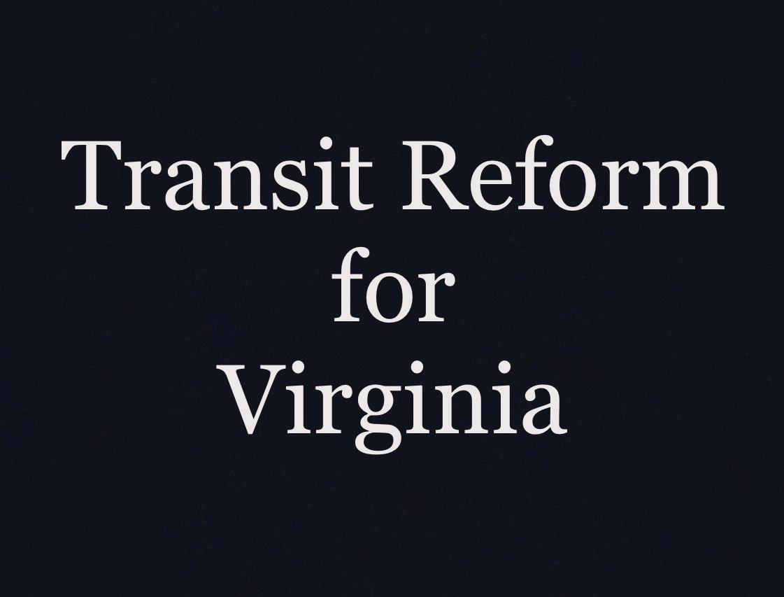 Hi, everyone! Welcome to Transit Reform Now VA! We’re glad you’re here. Now, let’s get to work!