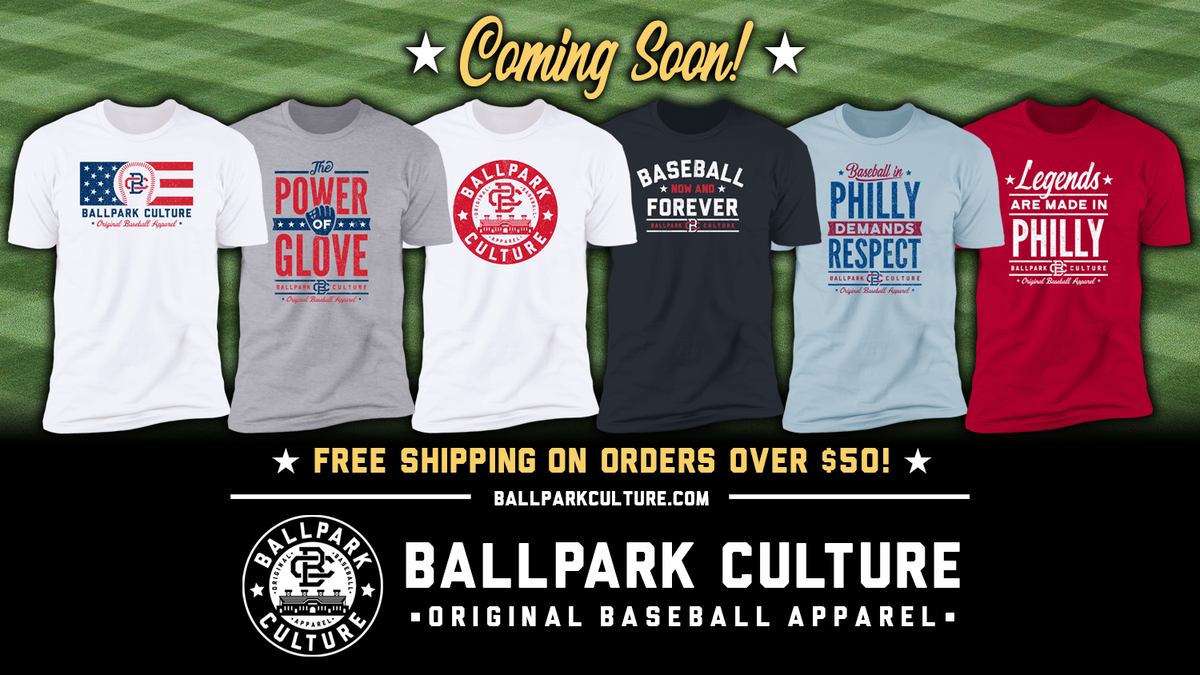 BallparkCulture's tweet image. Ballpark Culture is a brand new online retailer that specializes in original sports apparel for men, women, and children. We will be opening soon, so check back for updates!